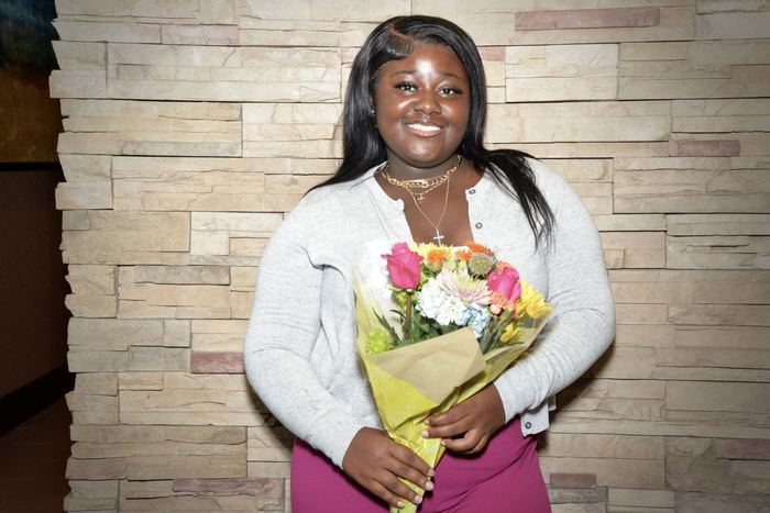 A 2025 BEST scholar honored at the awards celebration